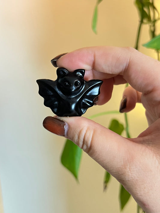 Black Obsidian Bat Pal