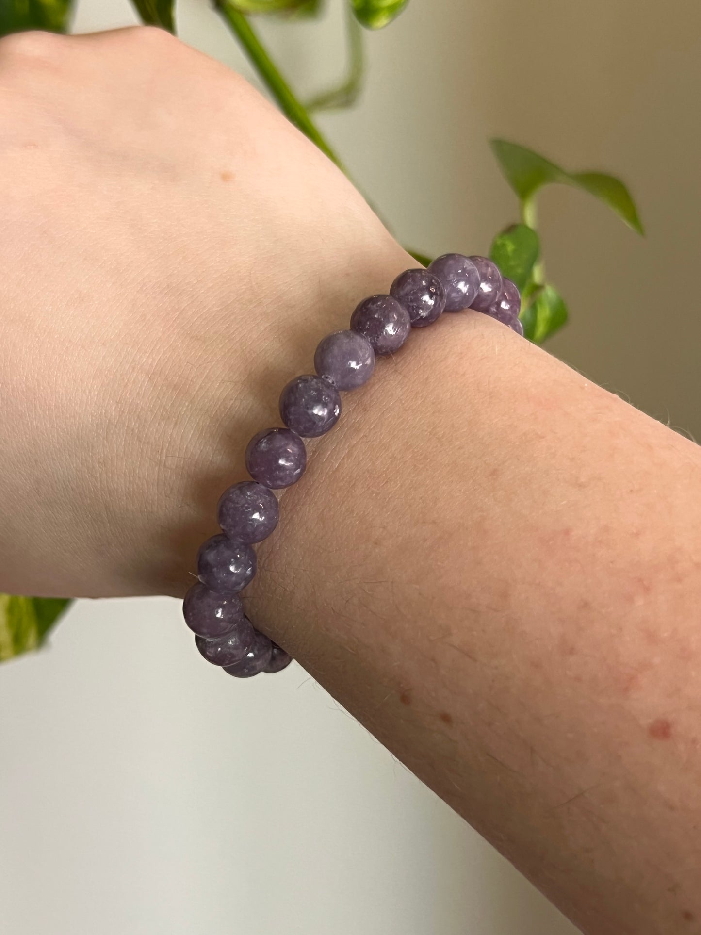 8mm Lepidolite Bracelet