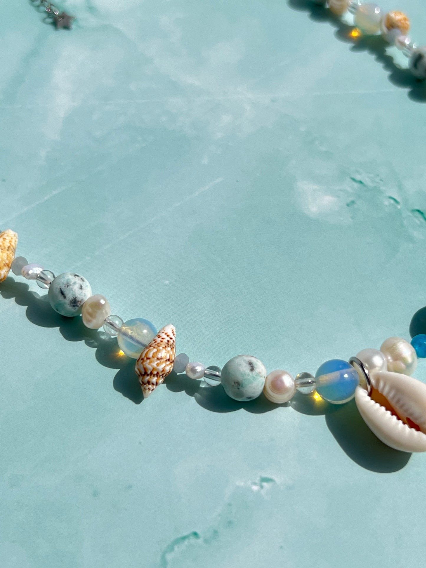 Shells To The Sea Necklace 🐚🌊