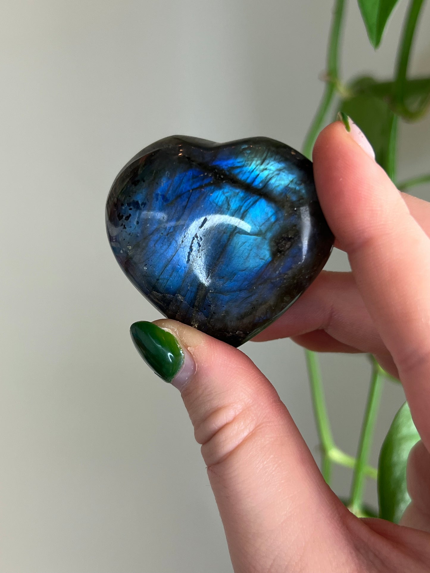 Labradorite Heart C