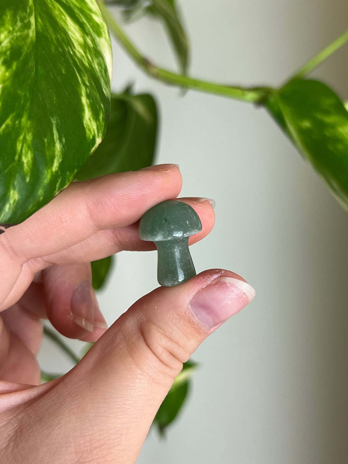 Green Aventurine Mini Mushie