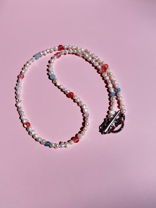 Trans Oceans Pride Necklace 🫧