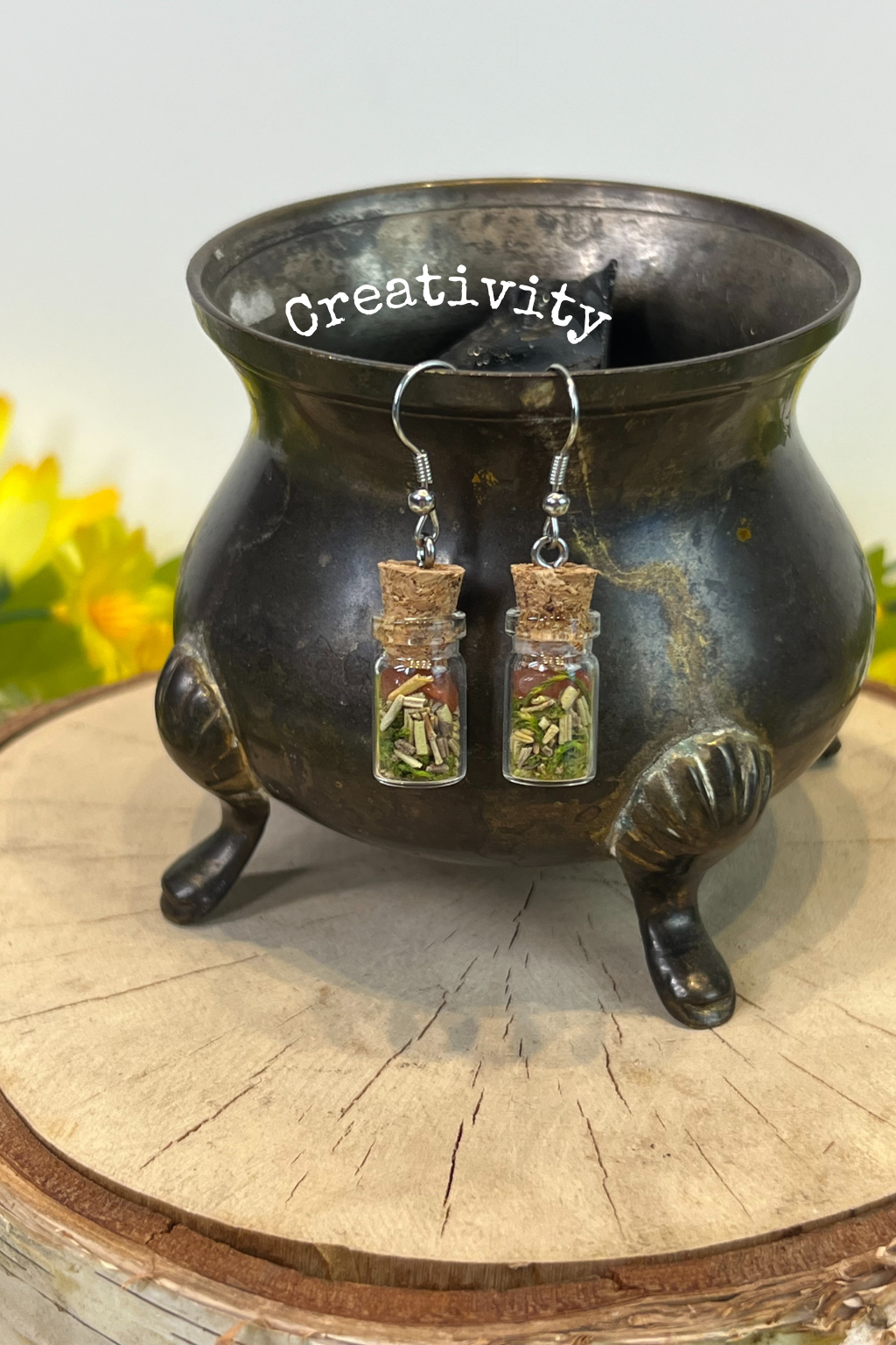 Creativity - Spell Jar Earrings