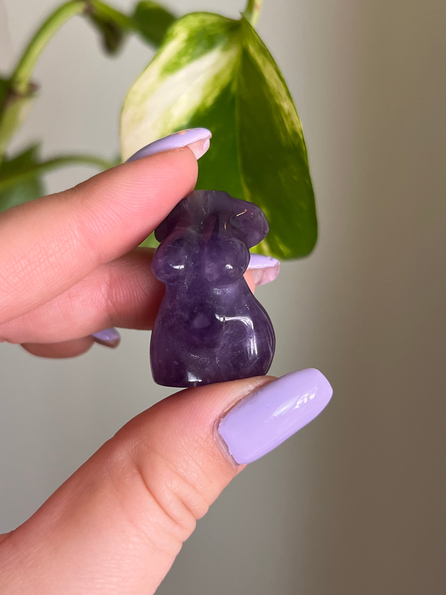 Amethyst Curvy Body Carving