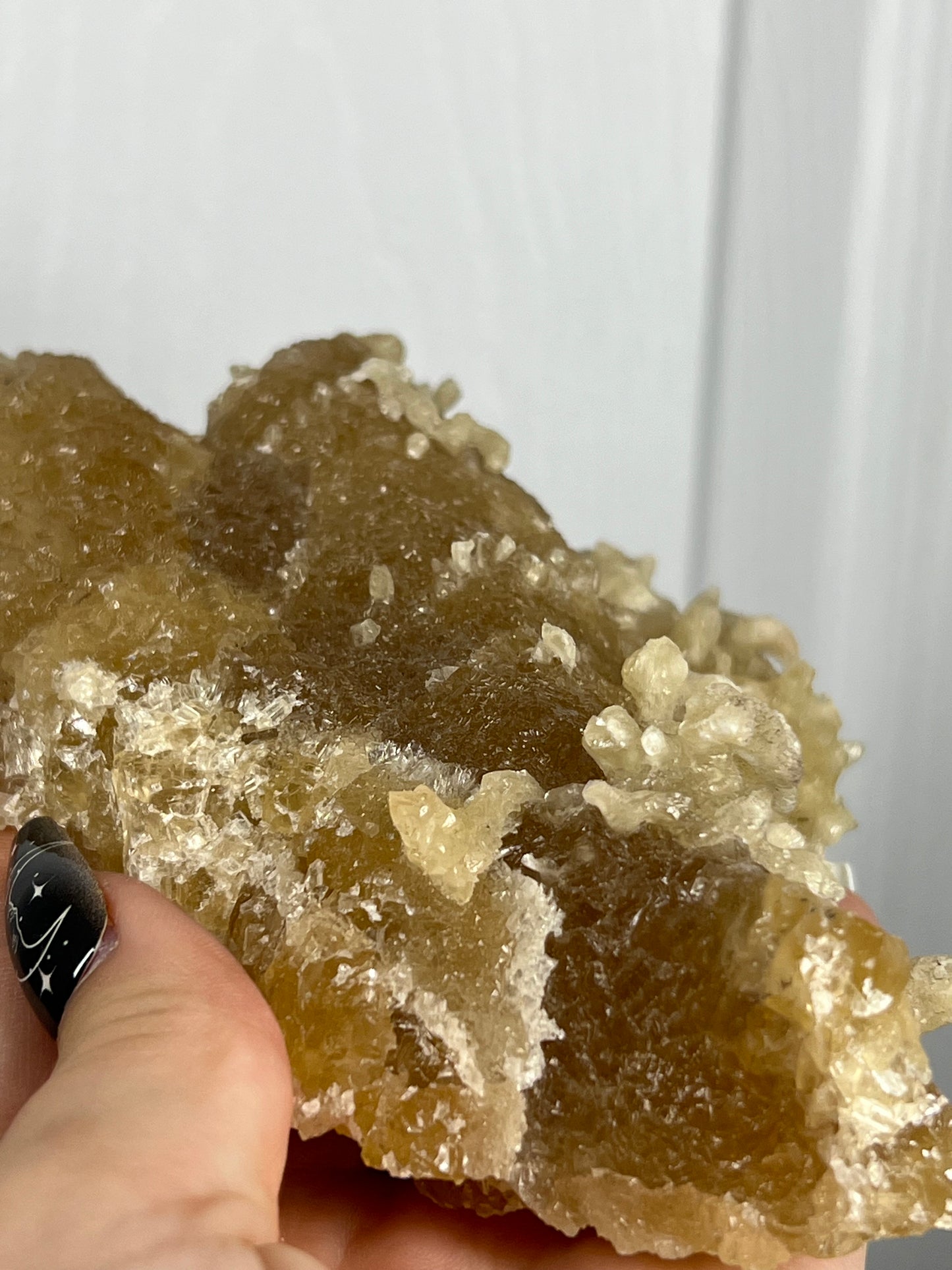 Amber Aragonite Raw