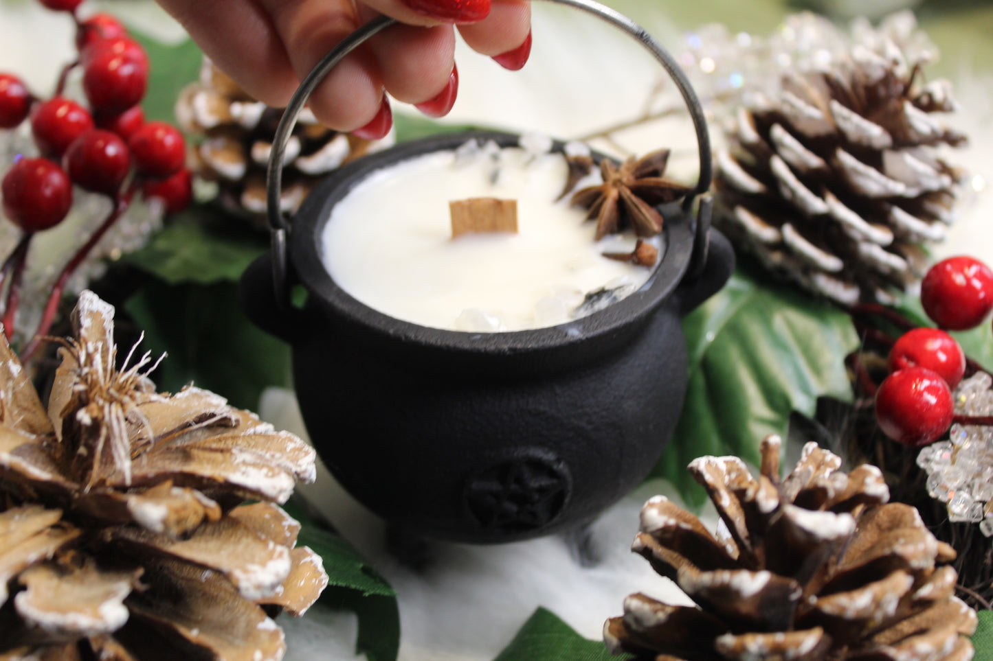 Yuletide Blessings | Exclusive Cauldron Candle ❄️