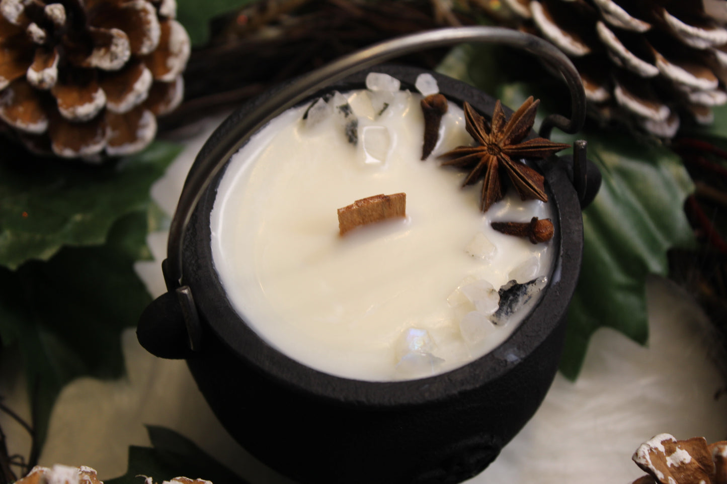 Yuletide Blessings | Exclusive Cauldron Candle ❄️