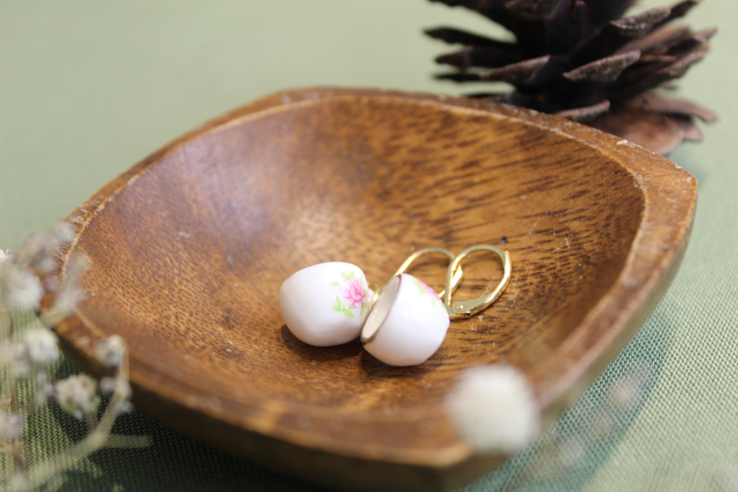 Tea Cup Earrings