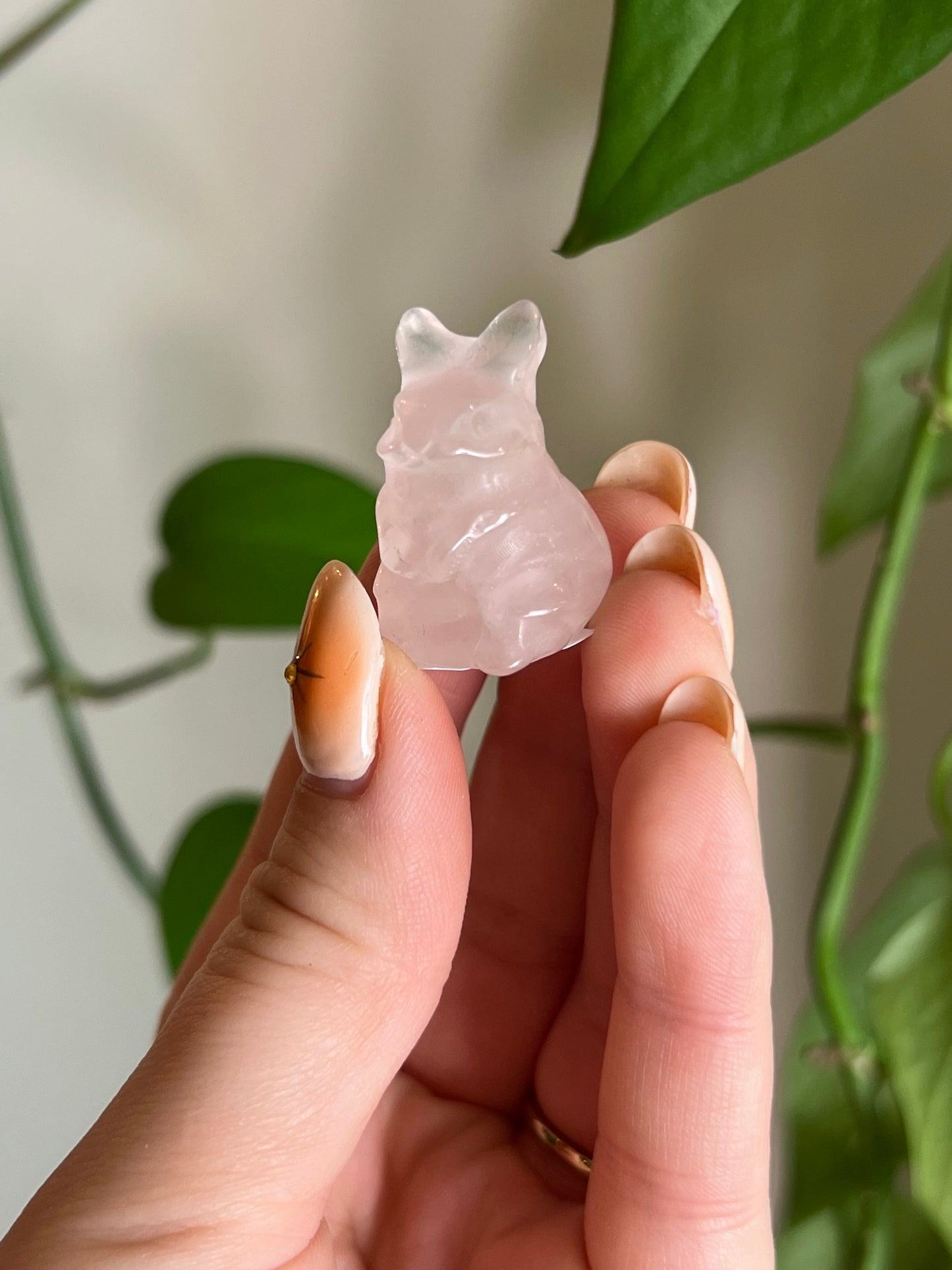 Rose Quartz Rabbit