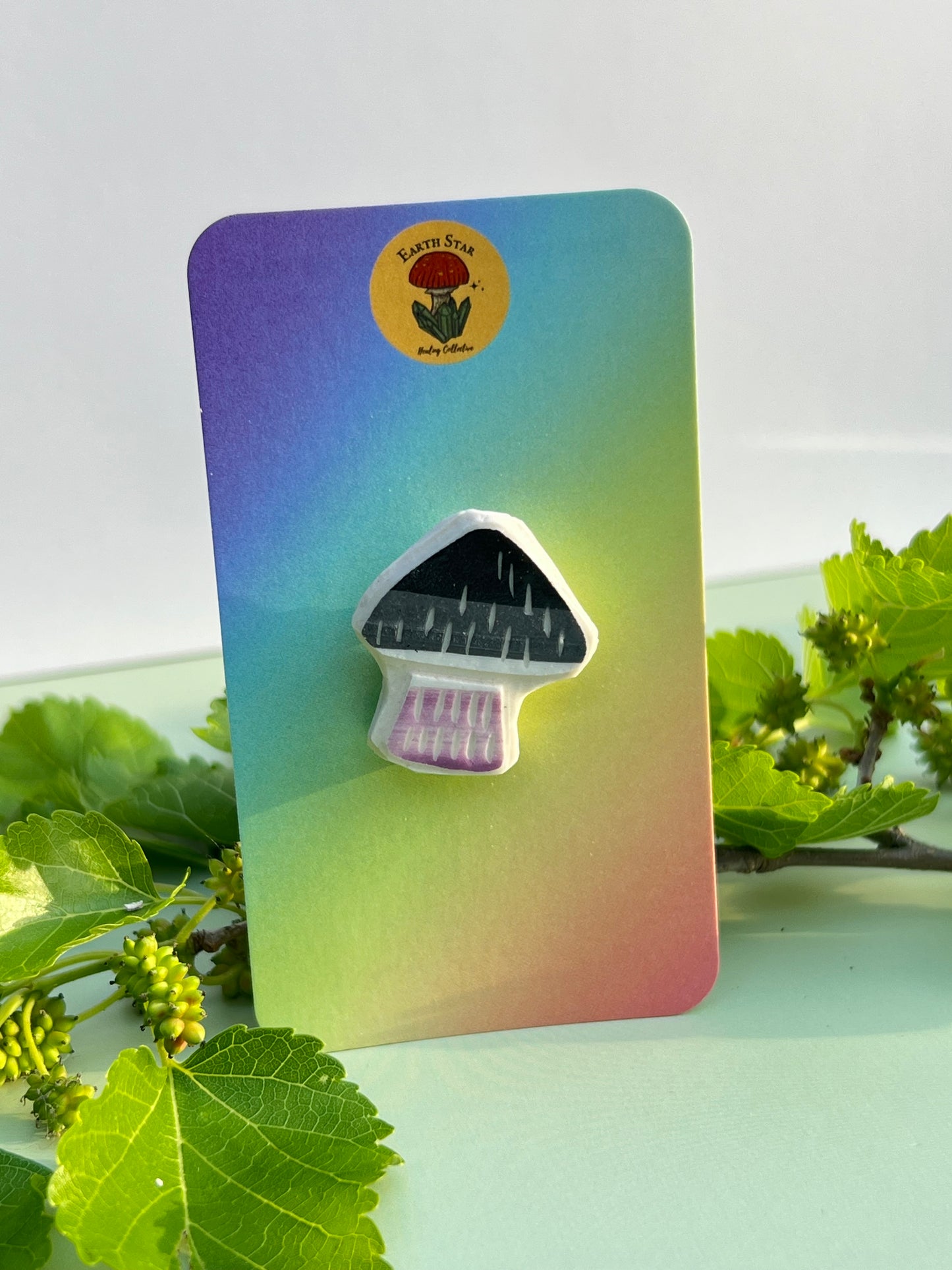 Mushroom Pride Flag Clay Pins 🍄🌈 9 Flags