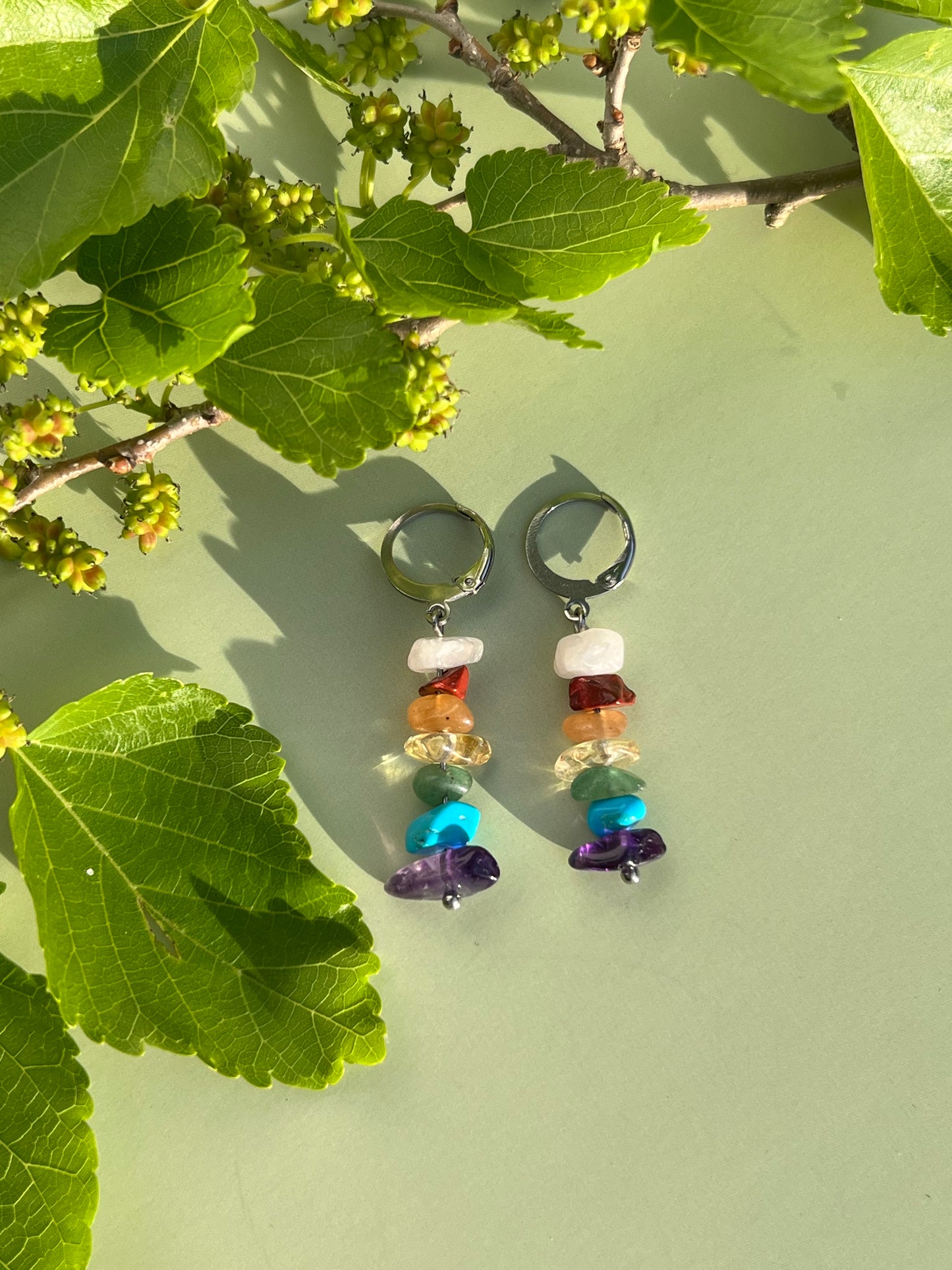 Rainbow/Queer Pride Huggie Flag Earrings