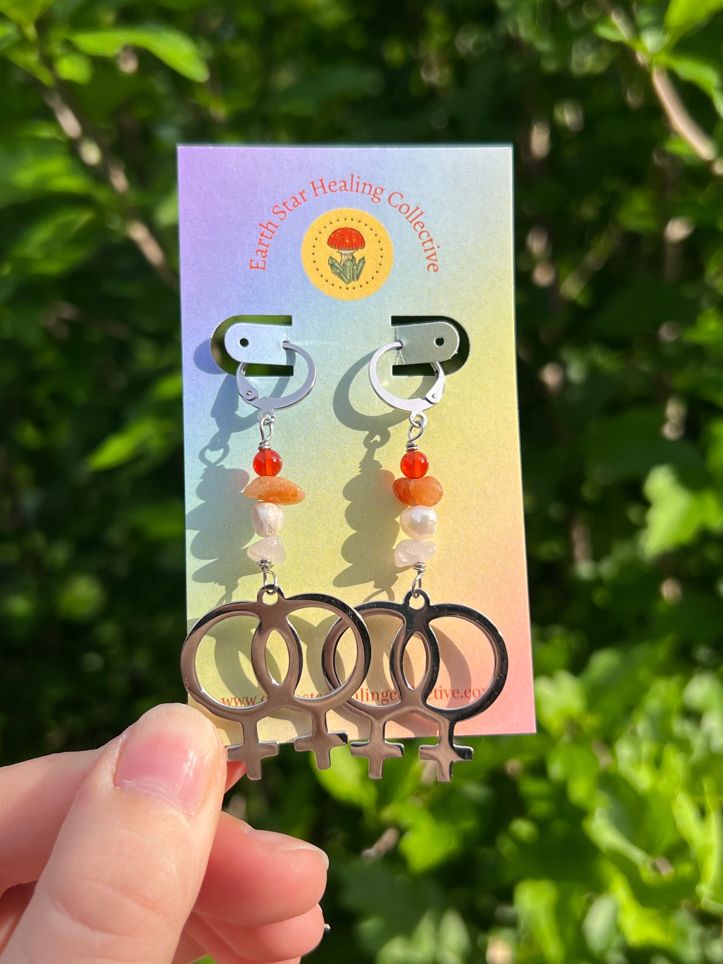 Lesbian Pride Earrings