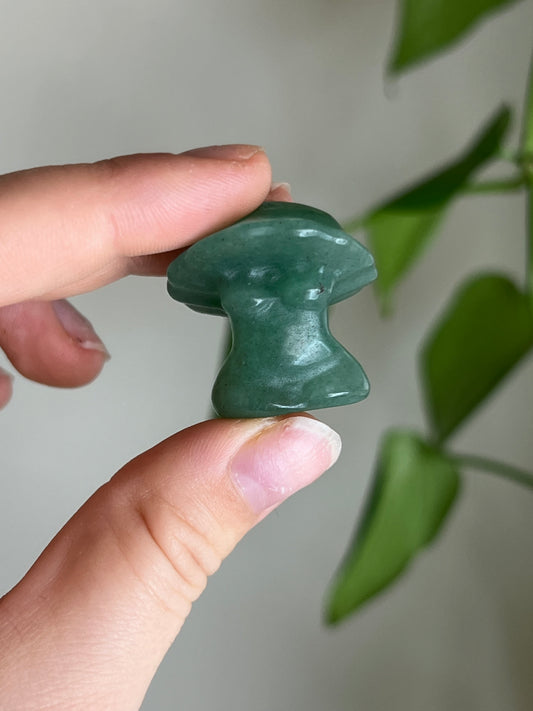 Green Aventurine Mushroom Body