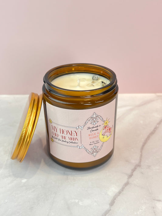 My Honey, Over The Moon Candle | Milk and Honey 🍯