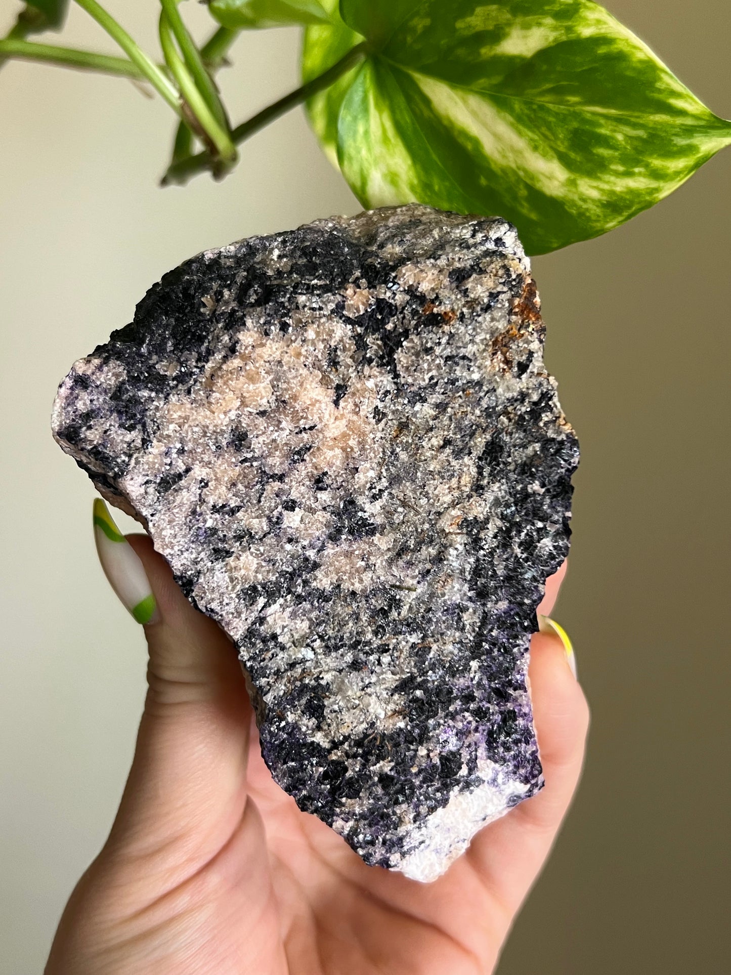 Purple Fluorite Raw - R