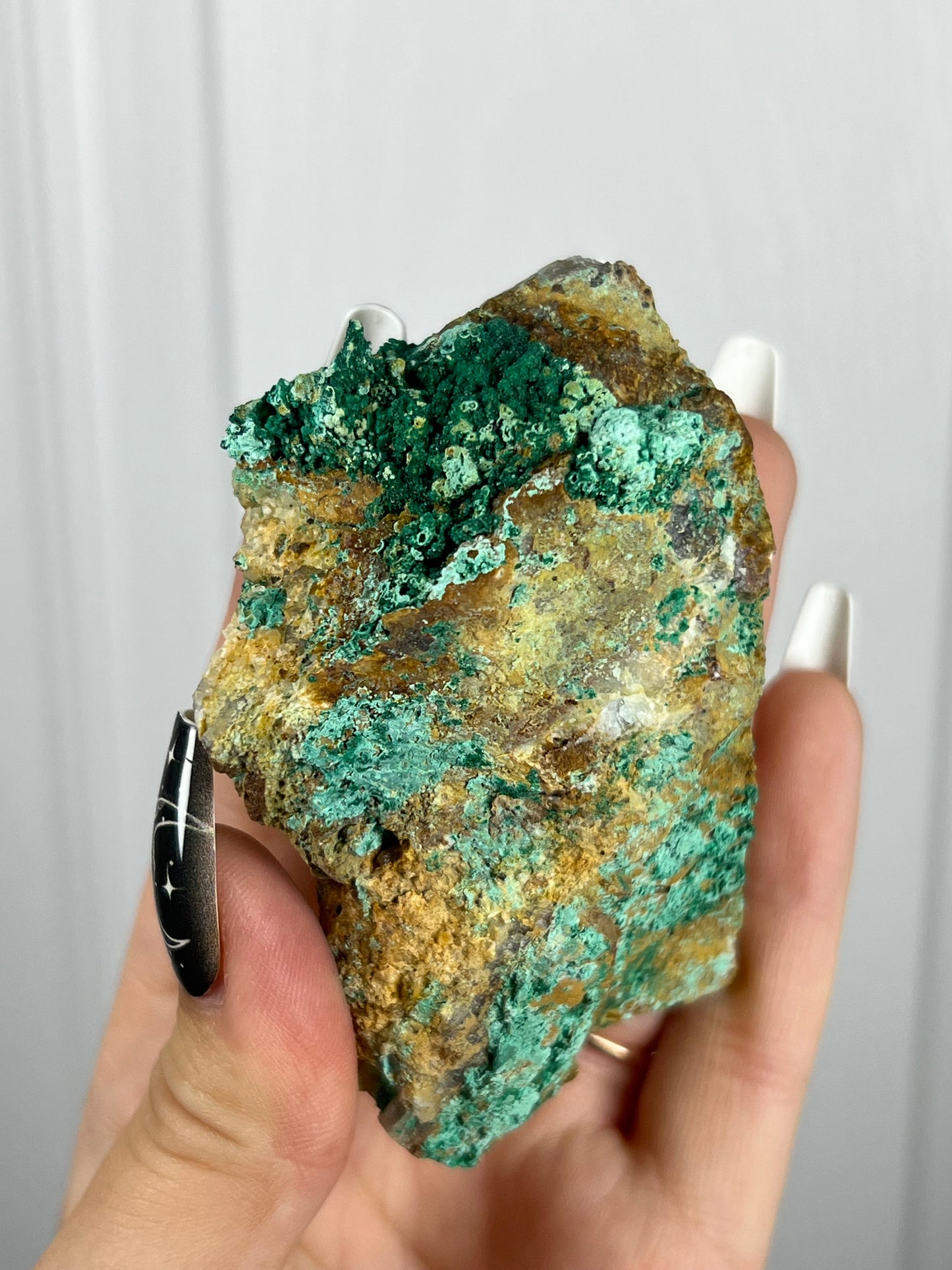 Malachite and Chrysocolla Raw B