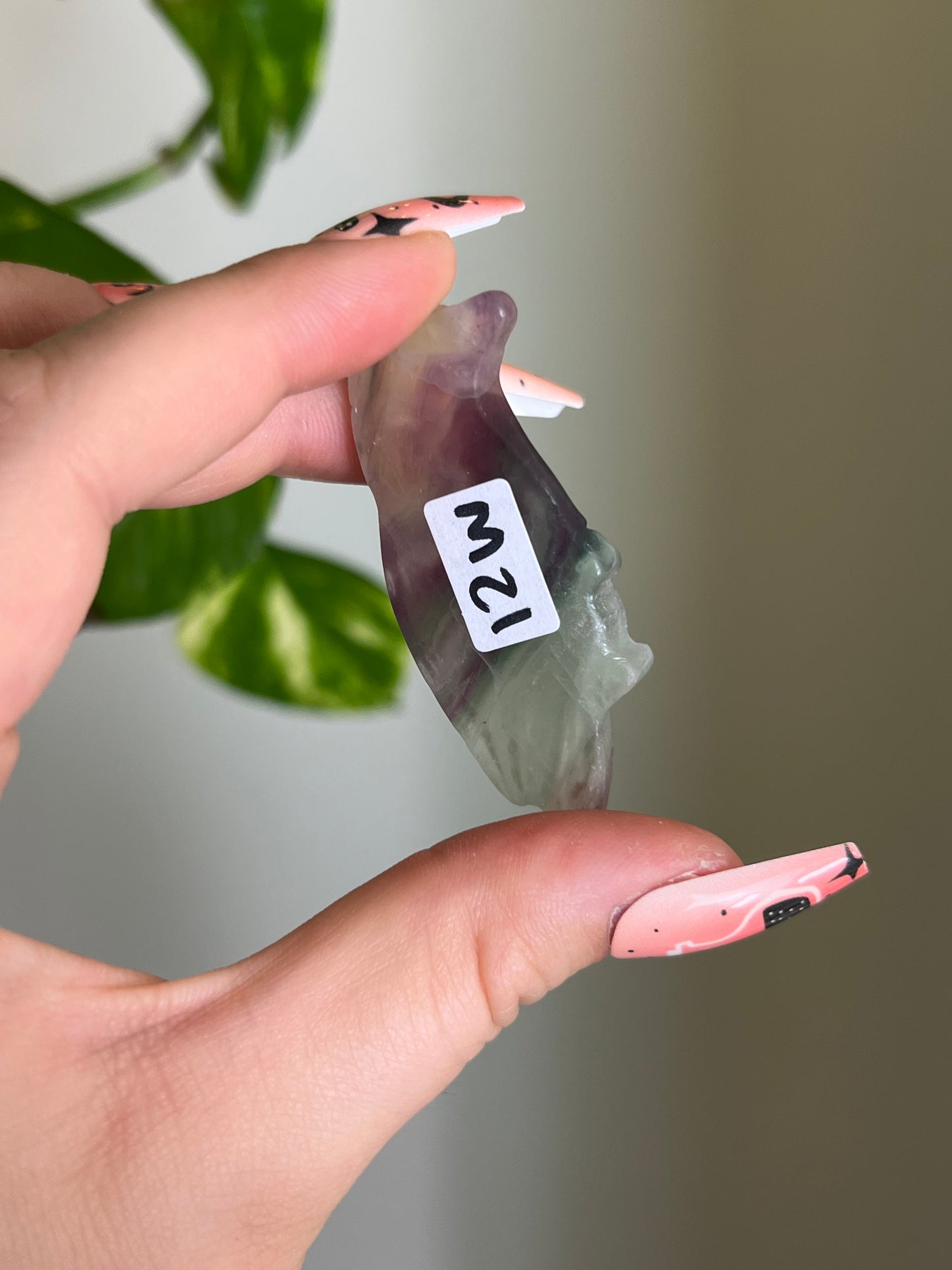 Rainbow Fluorite Bird