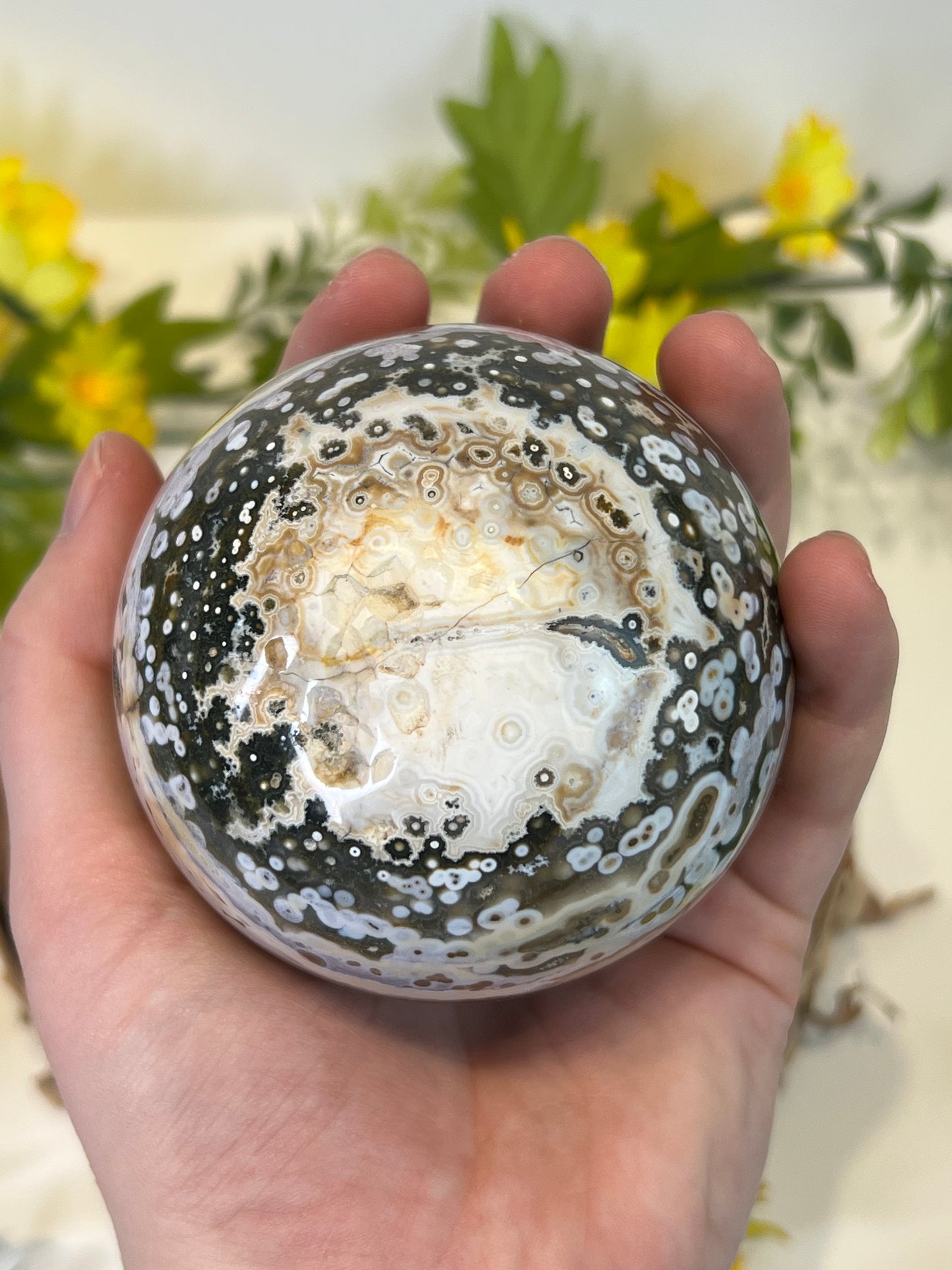 Ocean Jasper Sphere Lg