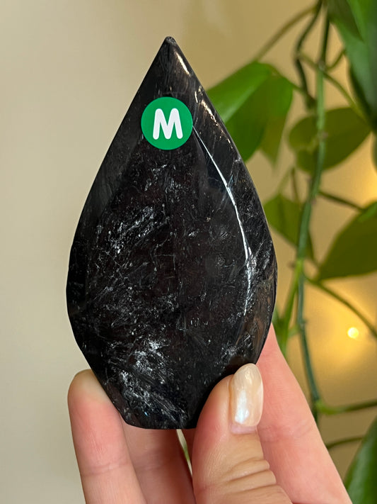 Astrophyllite on Matrix Freeform - M