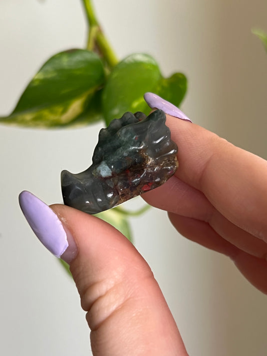 Bloodstone Dragon Head
