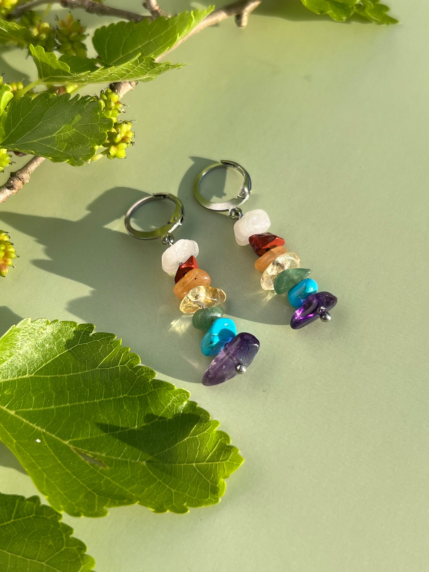Rainbow/Queer Pride Huggie Flag Earrings