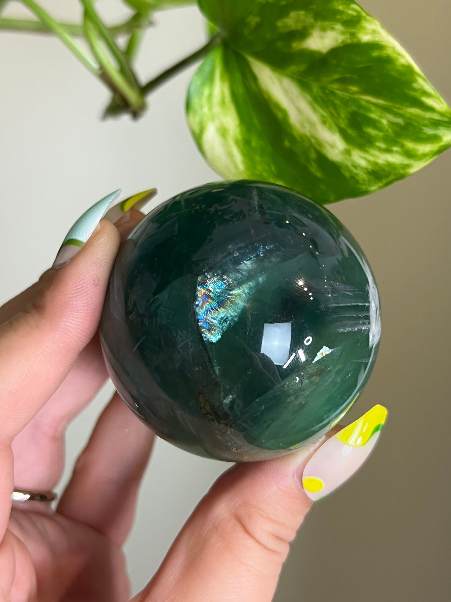 High Quality Fluorite Sphere - A