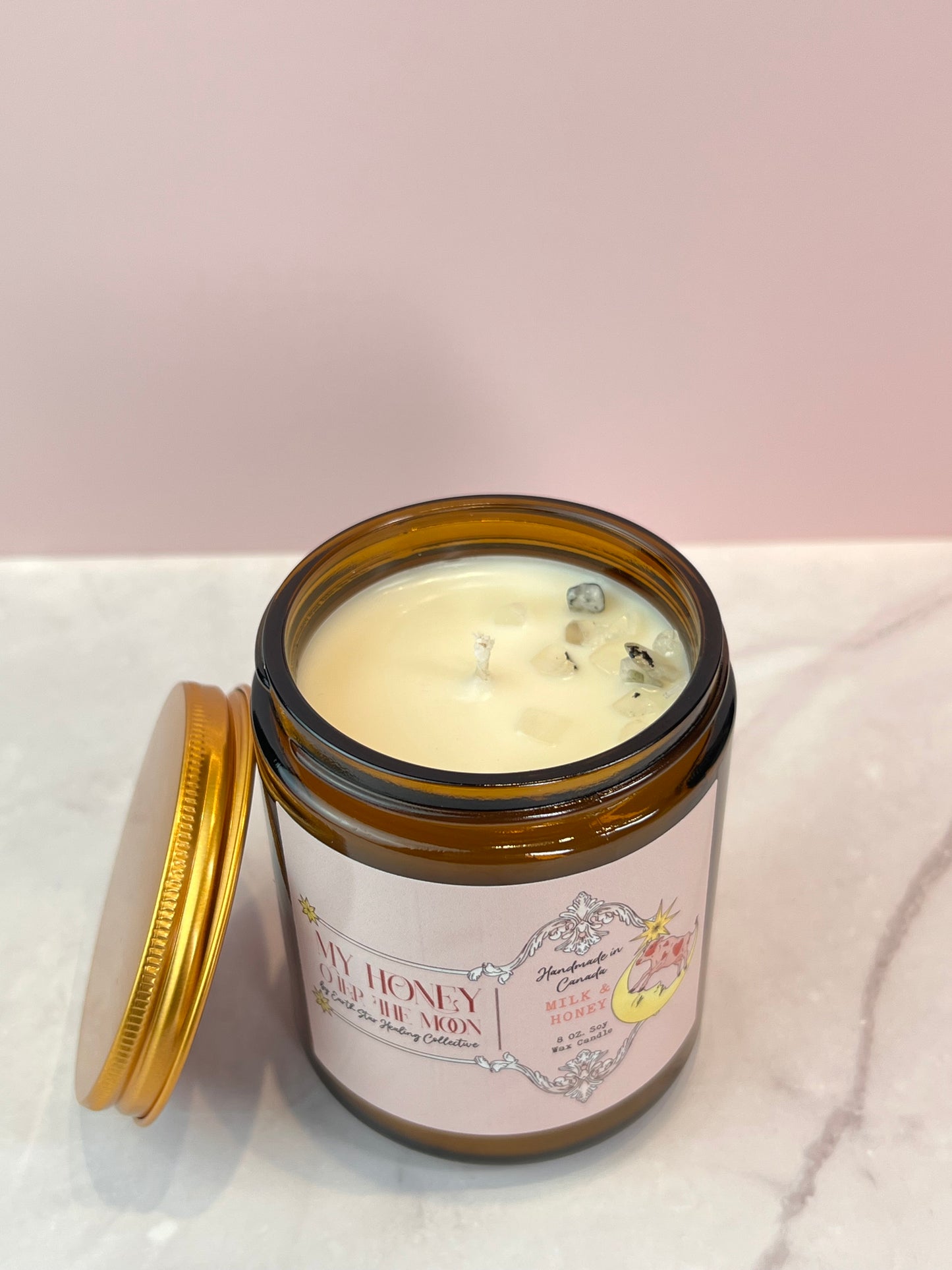 My Honey, Over The Moon Candle | Milk and Honey 🍯