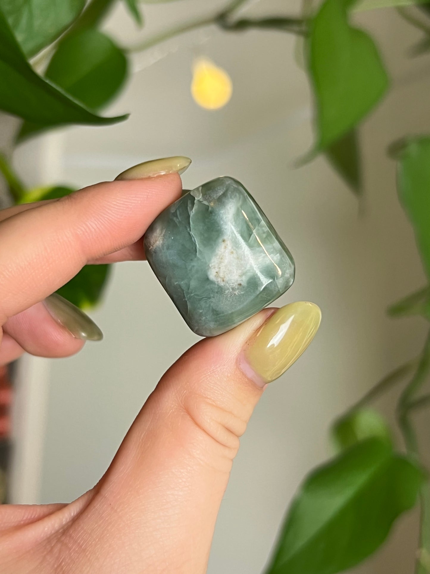 Grape Serpentine Tumbled