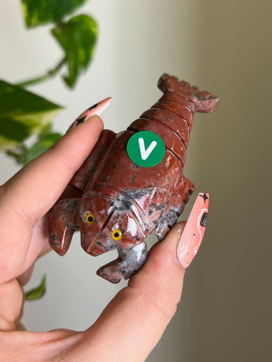 Soapstone Lobster - V