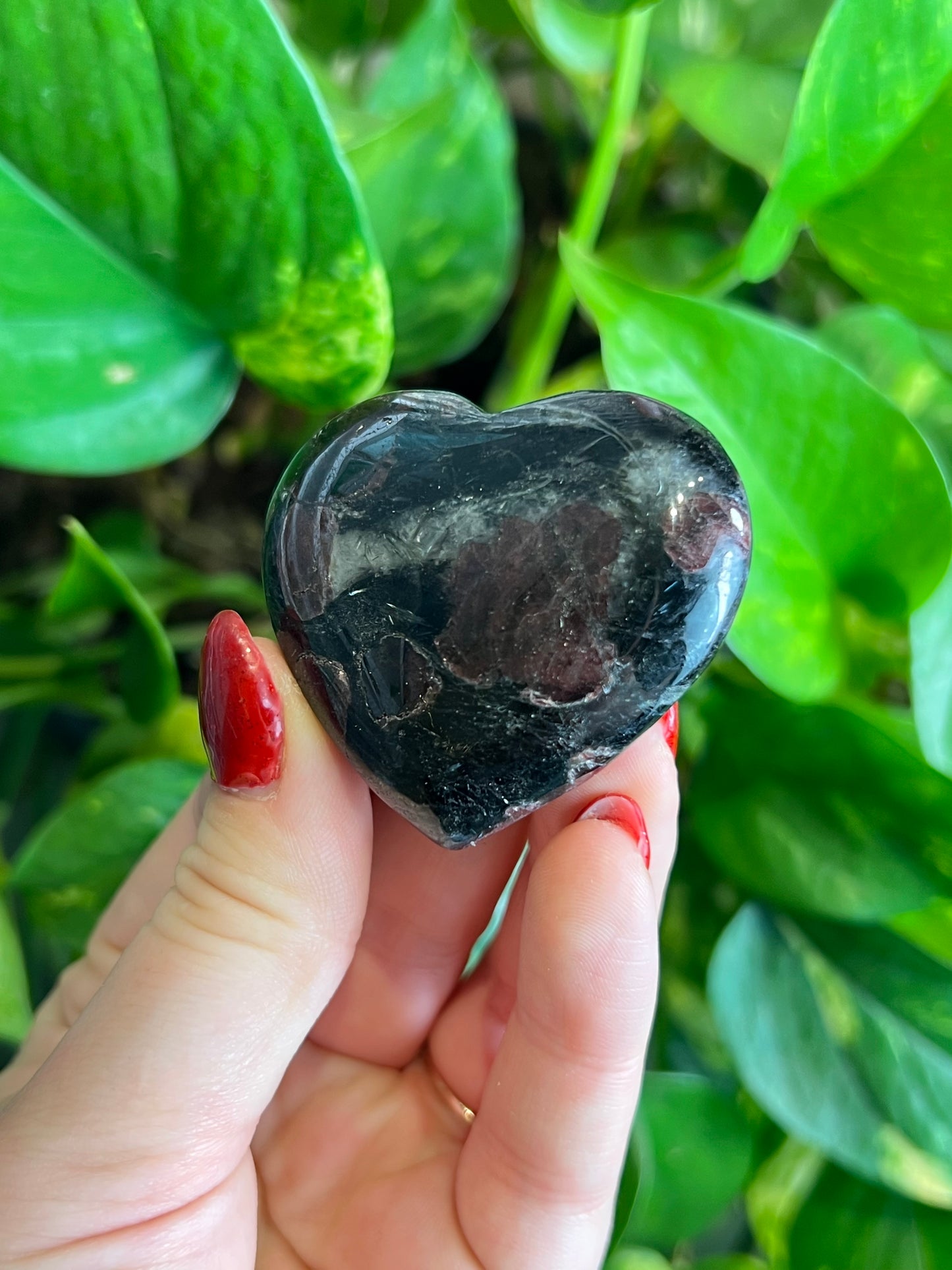 Garnet on Matrix Heart