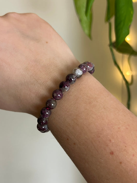 Rubellite Bracelet 8mm