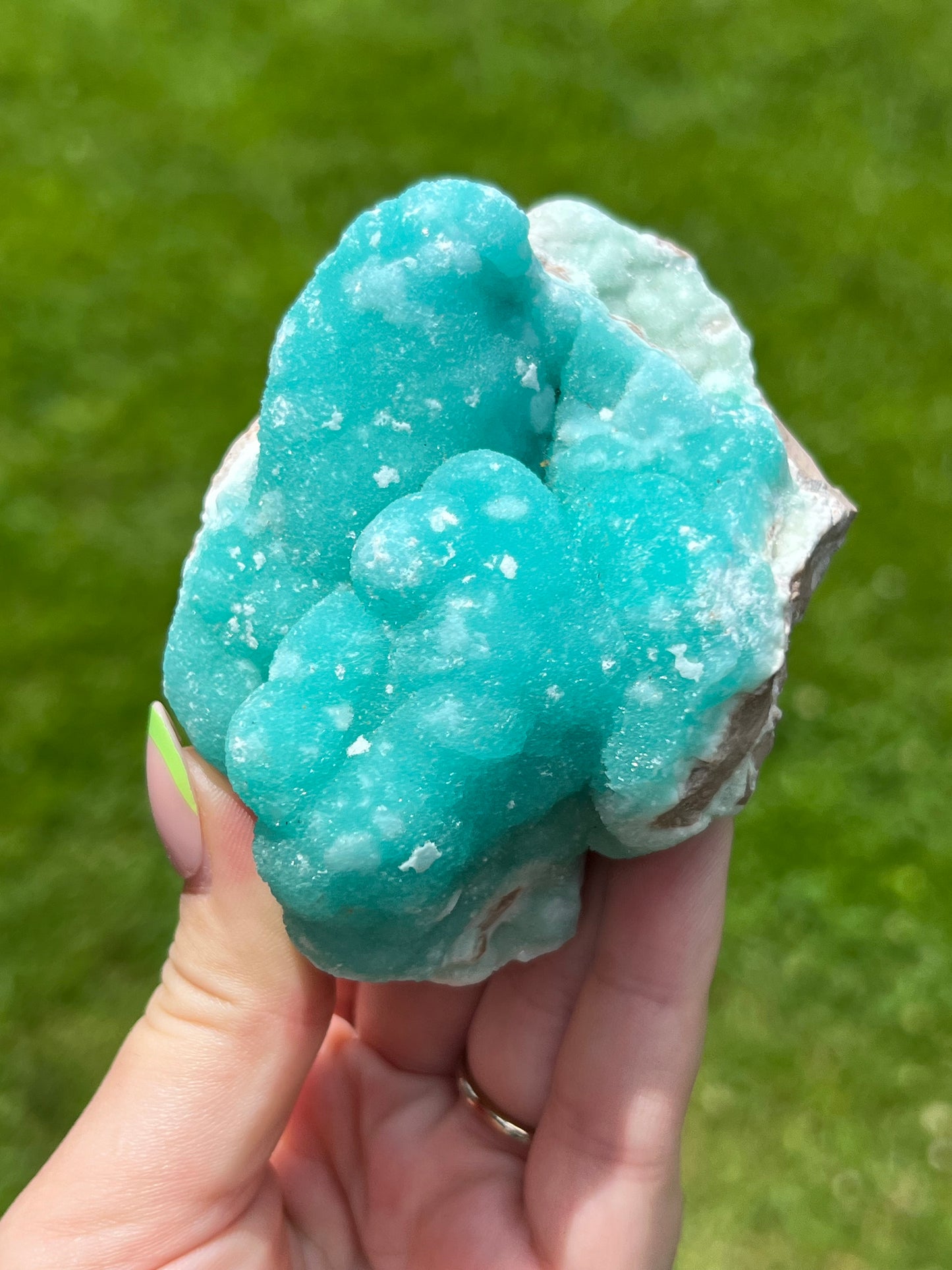 Sugary Blue Aragonite 🩵✨