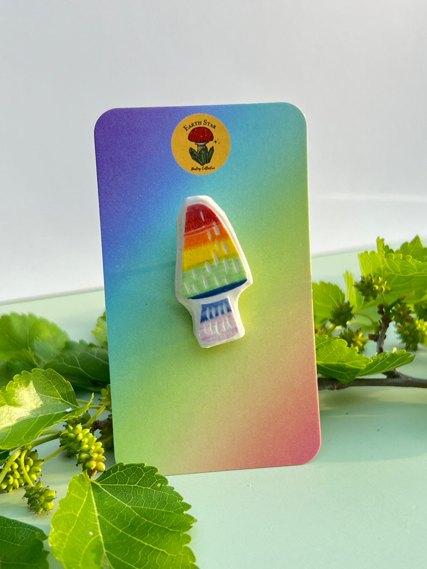Mushroom Pride Flag Clay Pins 🍄🌈 9 Flags