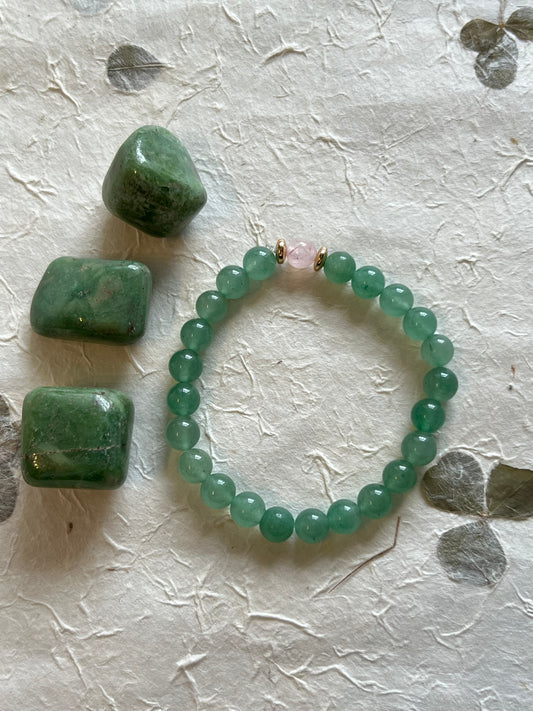 Green Aventurine Couples Bracelet 💕