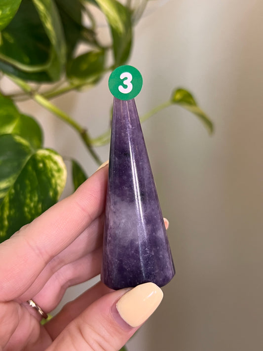 Lepidolite Ring Holder - 3