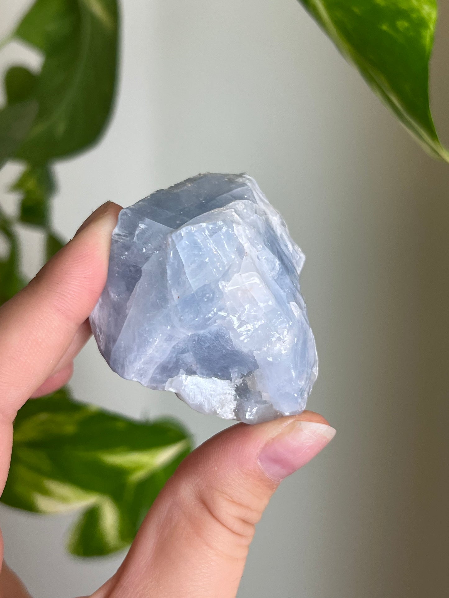 Blue Calcite Small Raw Chunk