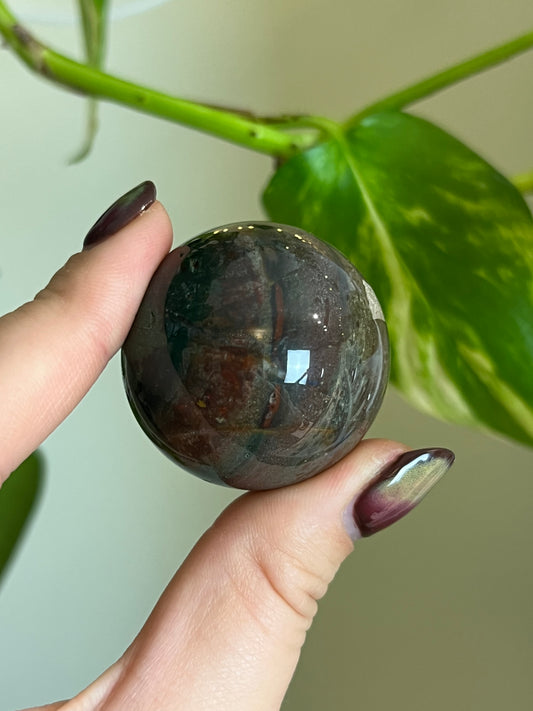 Ocean Jasper Sphere - Q