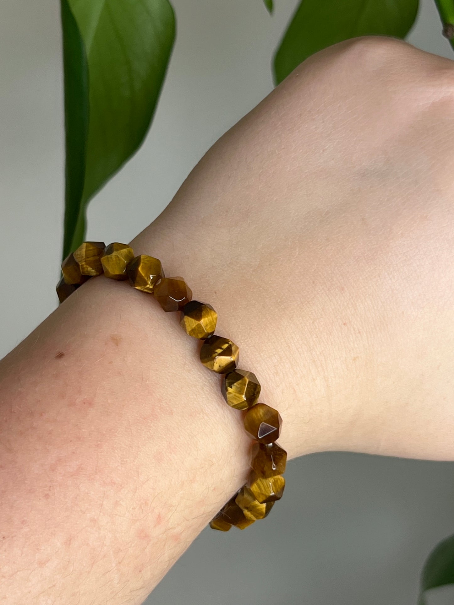 Tigers Eye Faceted Bracelet