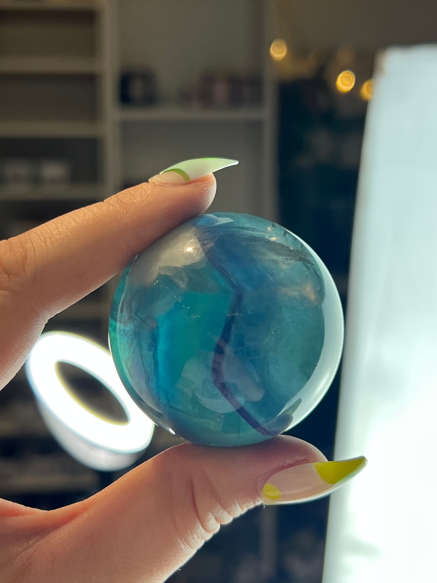 High Quality Fluorite Sphere - 2