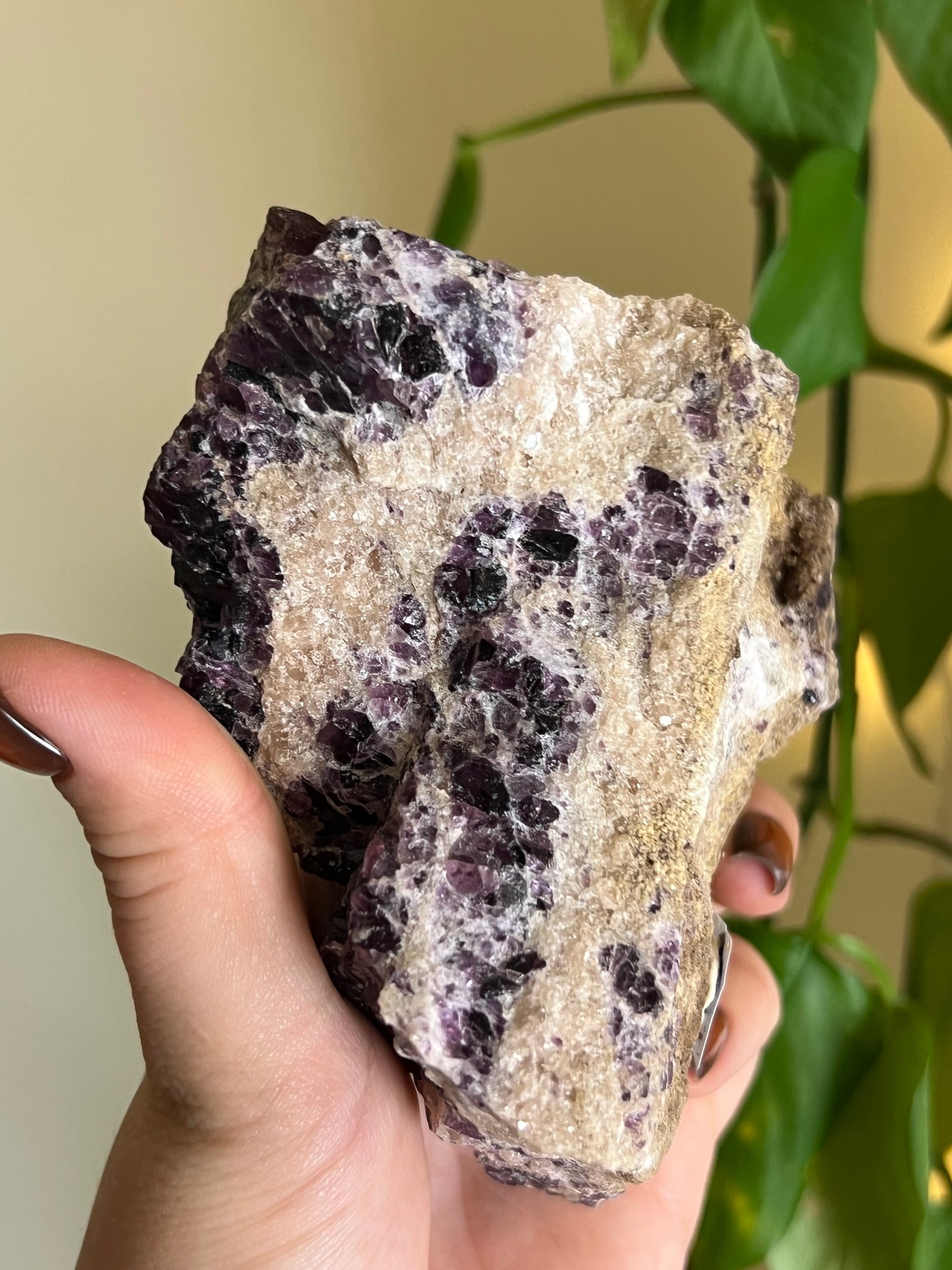 Raw Purple Fluorite From Ontario - C