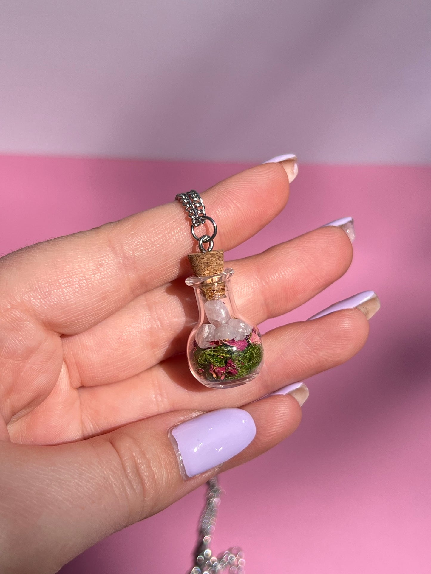 Self Love 💗 Spell Jar Necklace