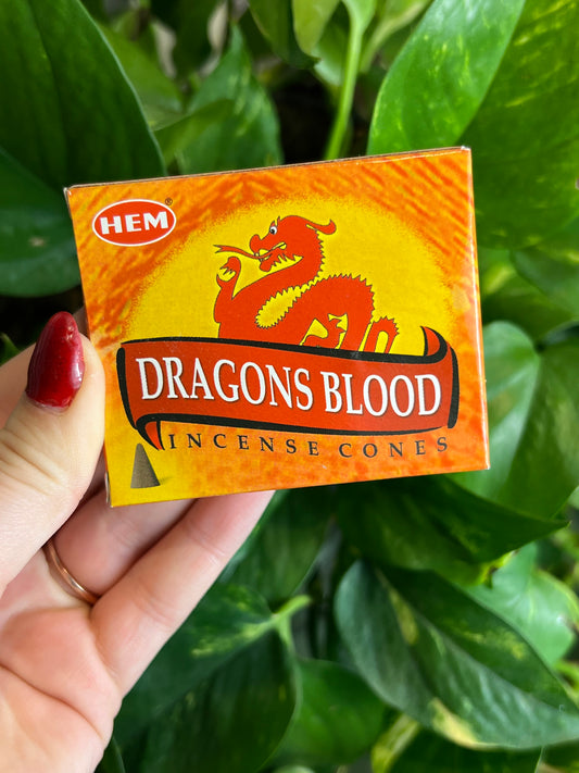 Dragons Blood Incense Cones