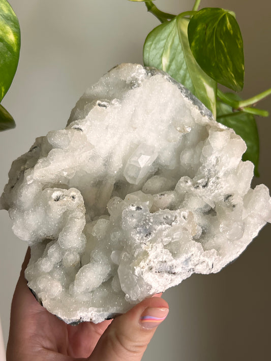 Chalcedony and Apophyllite Large Cluster 🪸
