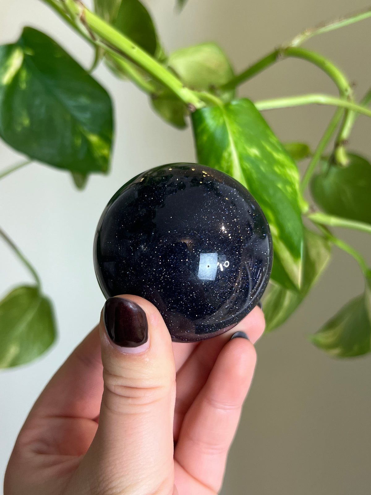 Blue Sandstone Sphere - G