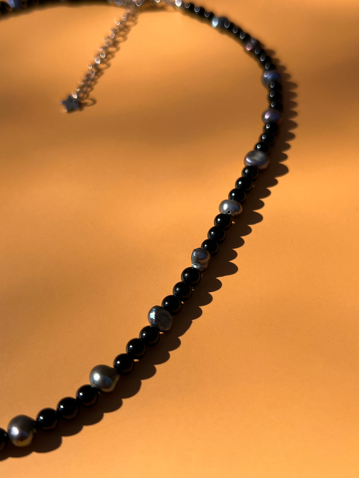 The Raven's Spell Beaded Necklace🐦‍⬛