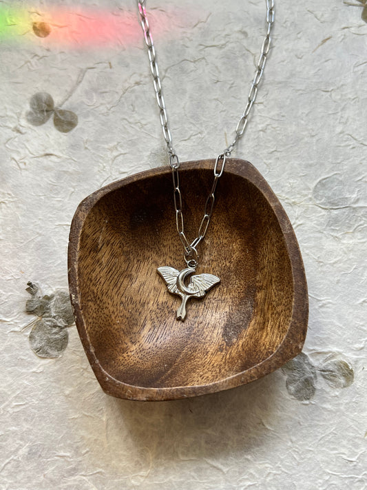 Lunar Moth Necklace