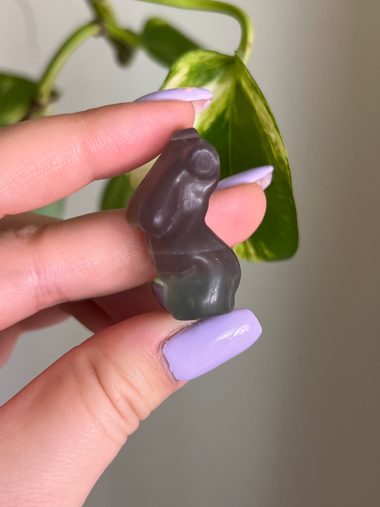 Fluorite Curvy Body Carving