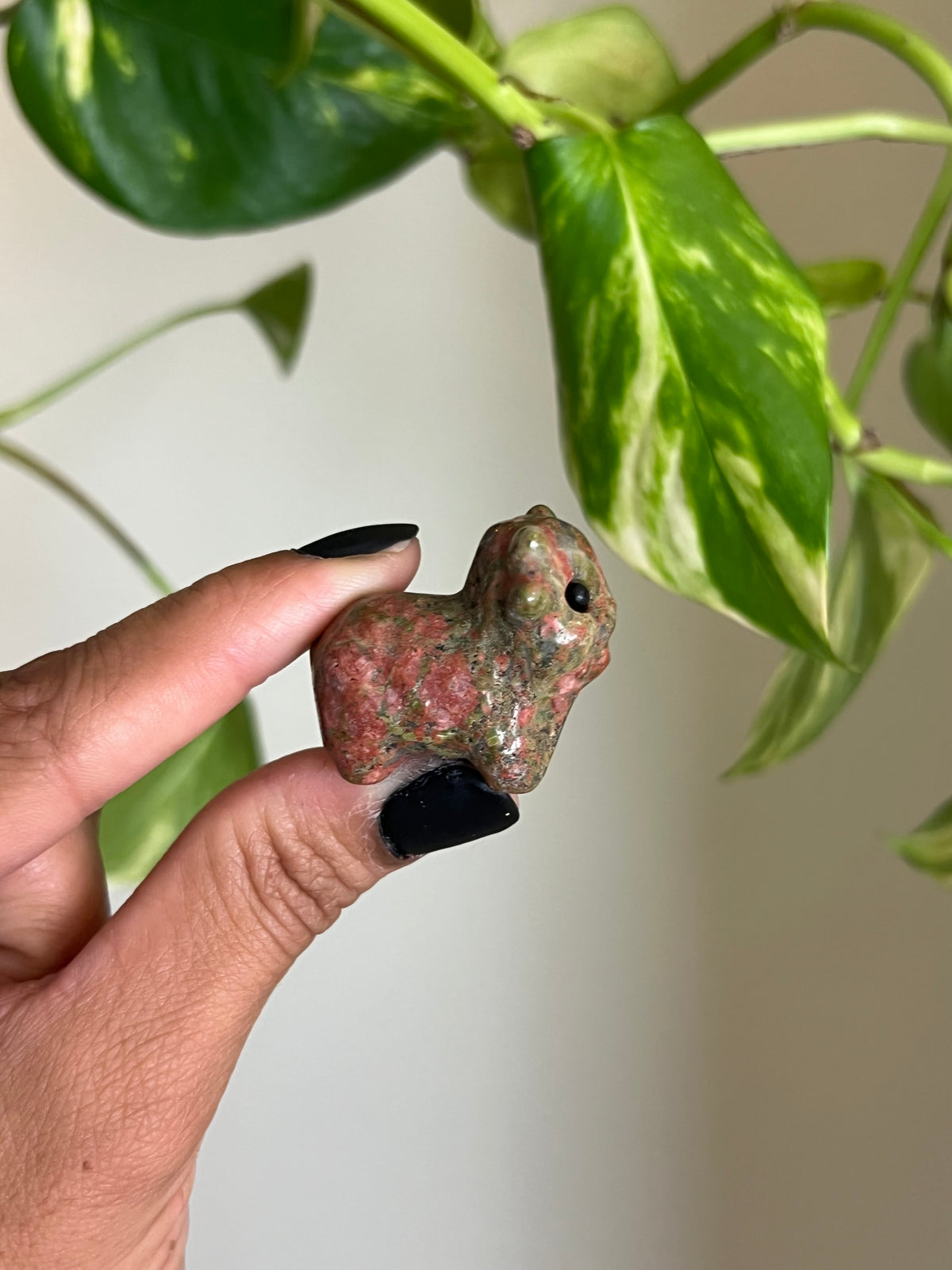 Unakite Highland Cow Small