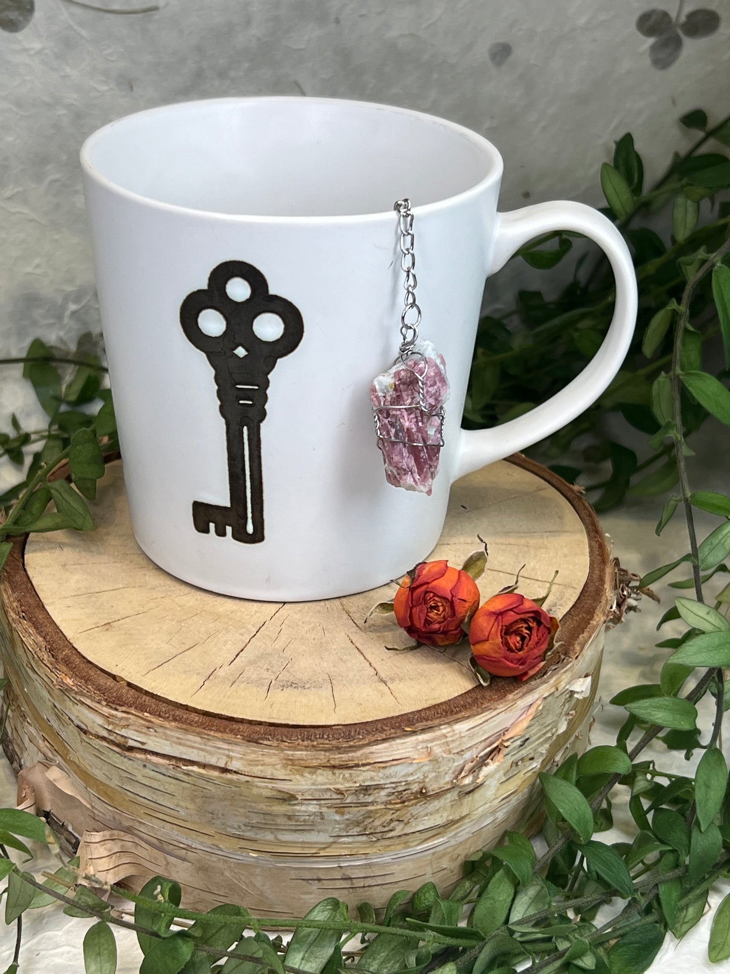 Crystal Wrapped Tea Infuser