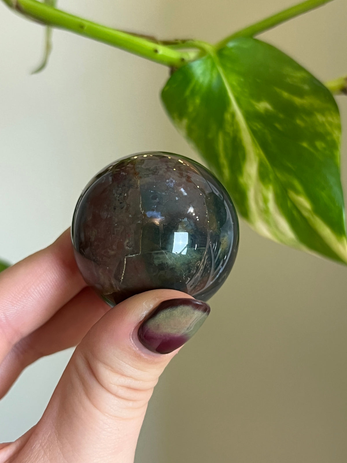 Ocean Jasper Sphere - C